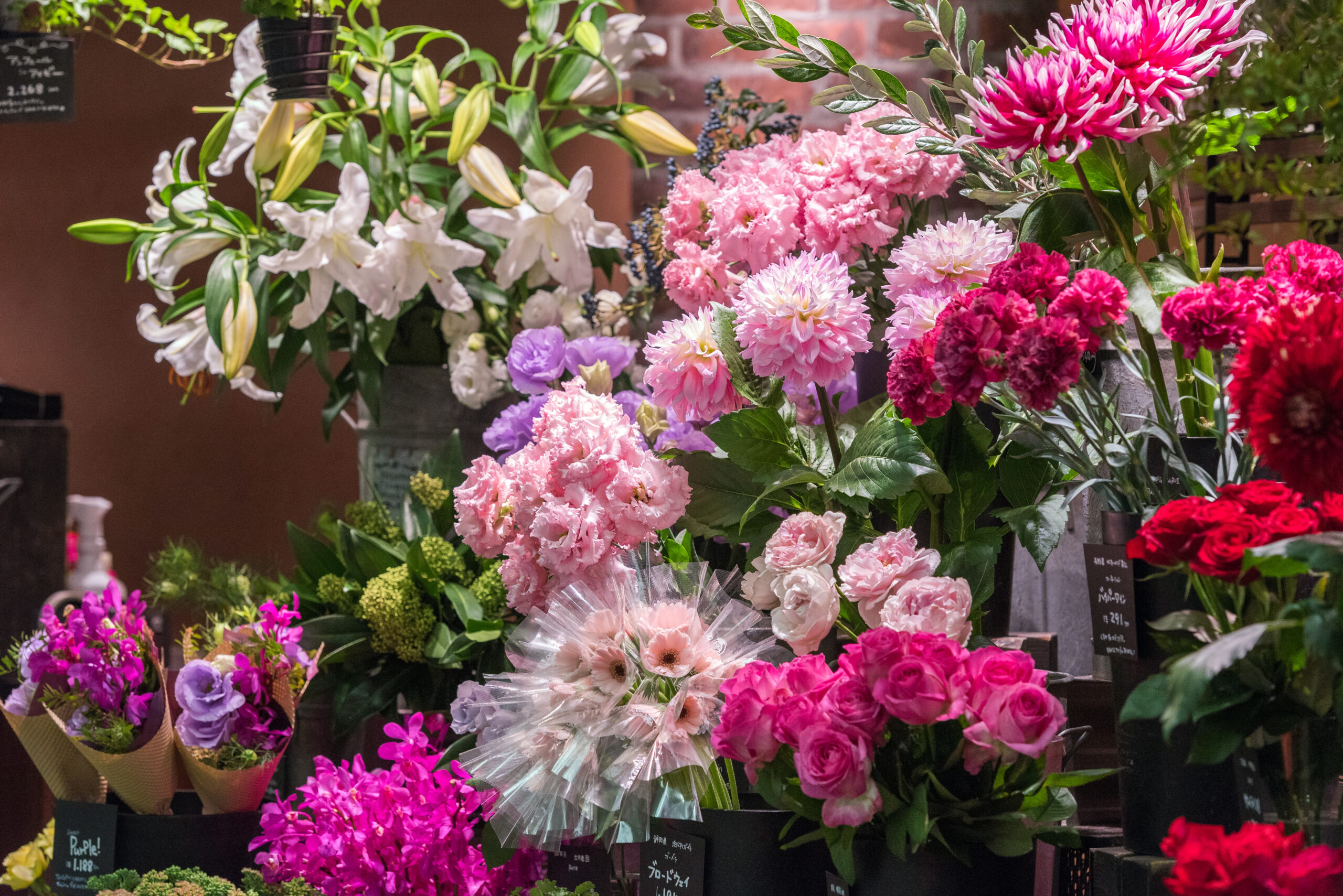 Assorted flowers